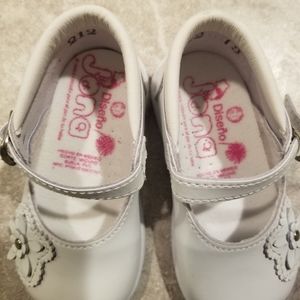 Toddler White Christening Party shoes